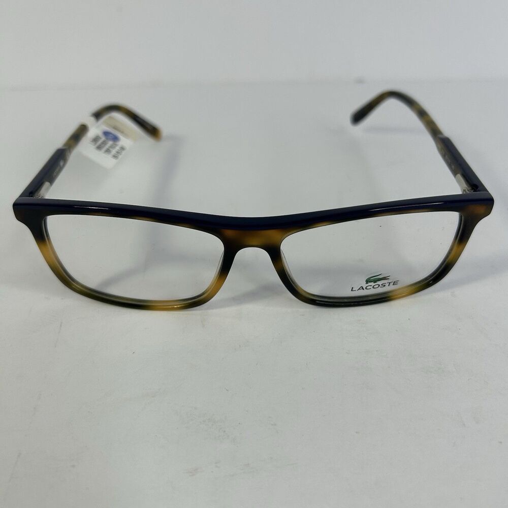 Lacoste Eyeglasses Frames L2860G 214 Tortoise Rectangular Full Rim 55-15-145
